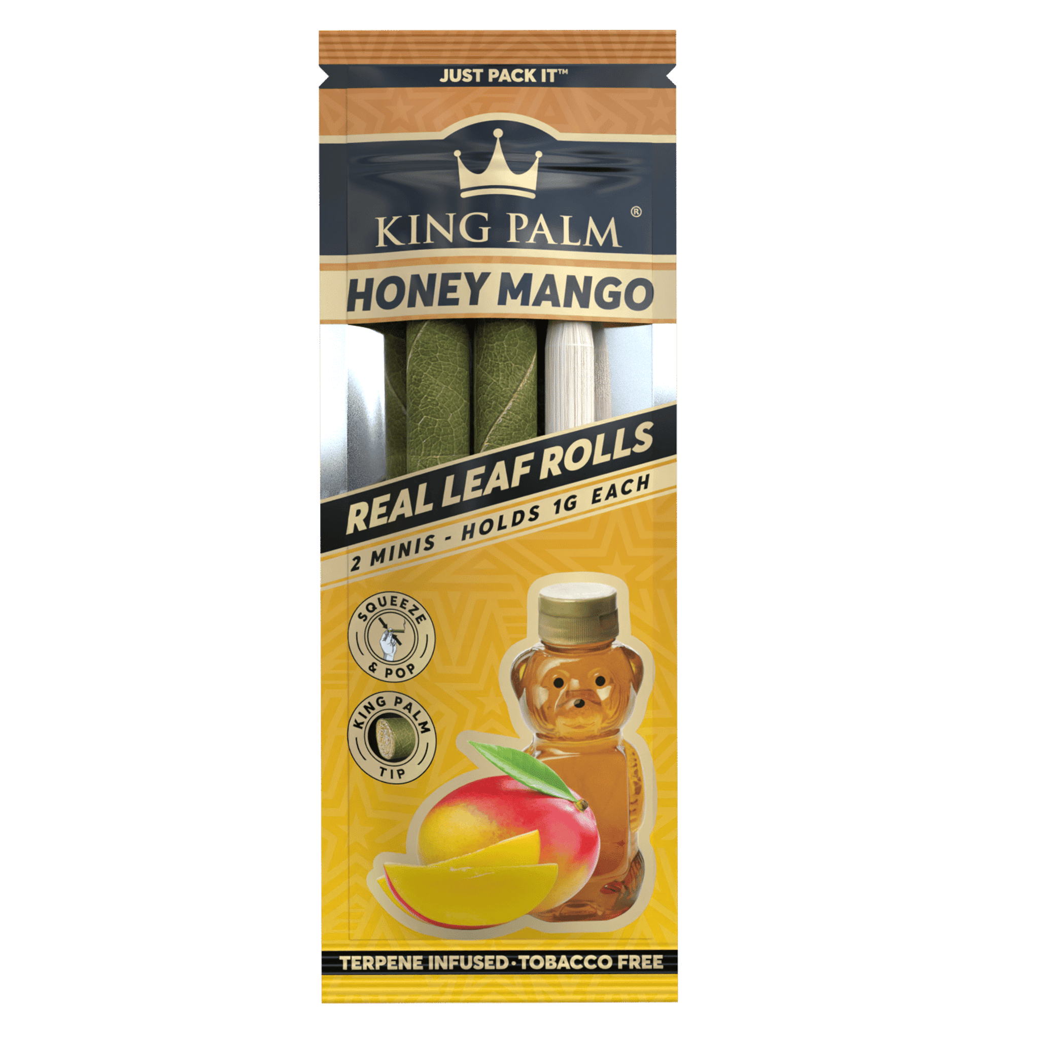 Photograph of product: King Palm Mini 2pk Honey Mango