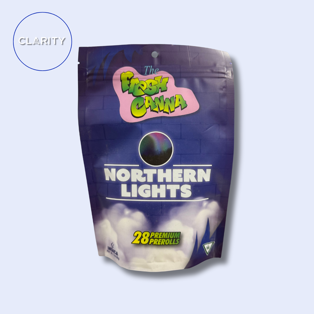 Photograph of product: Fresh Canna Pre-roll 28pk | Northern Lights
