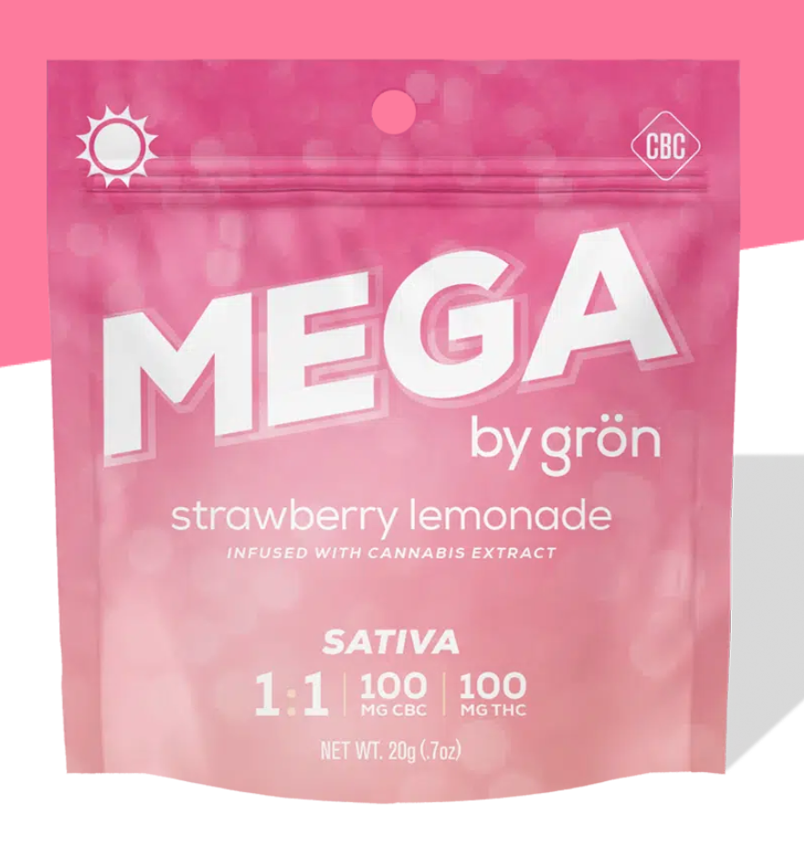 Photograph of product: Grn 1:1 | Mega | Strawberry Lemonade