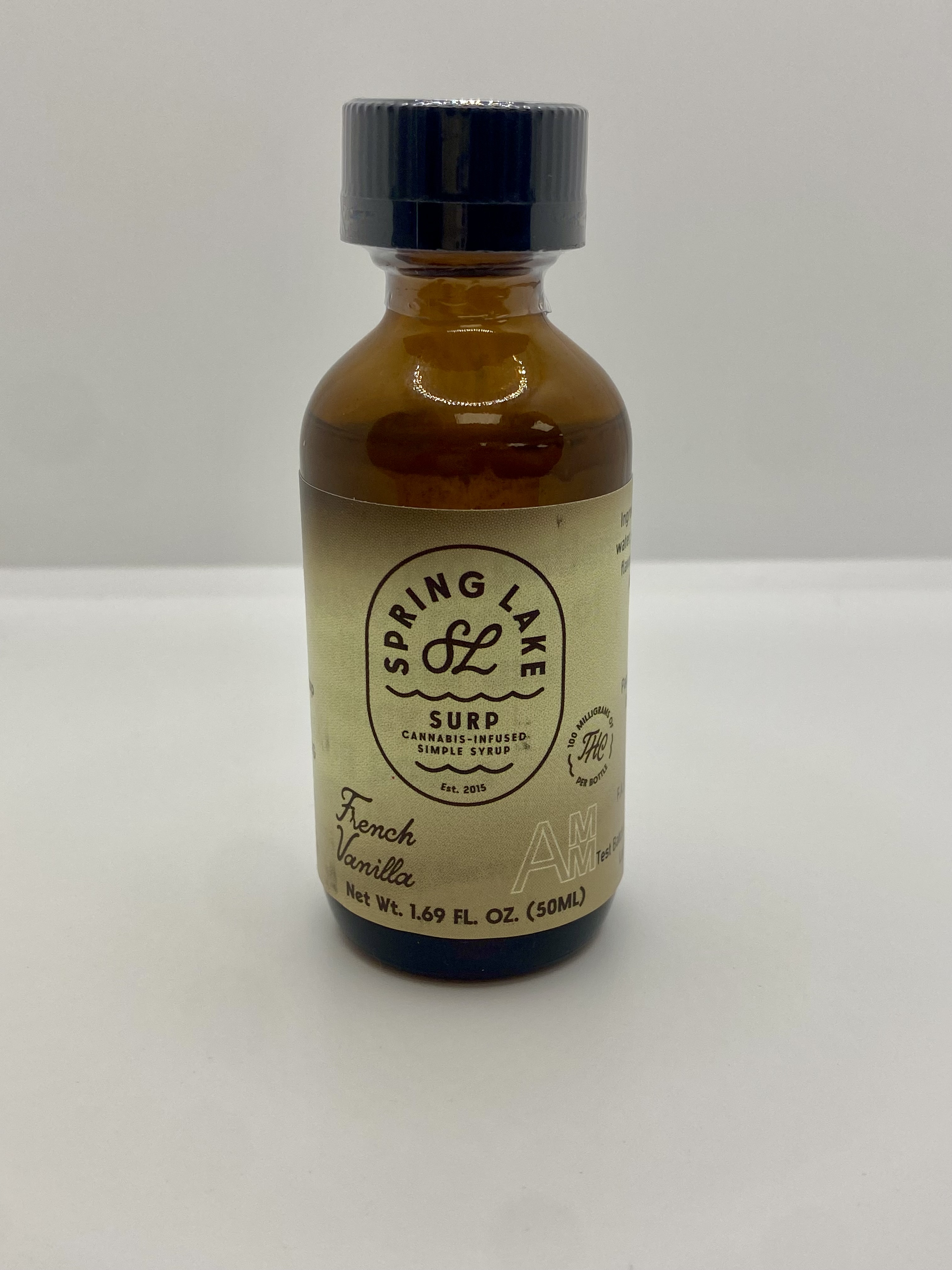 Photograph of product: Revolution - Beverage - Syrup - Springlake French Vanilla Surp - Oui'd - 100MG