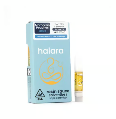 Photograph of product: Moroccan Peaches | Rosin Cart