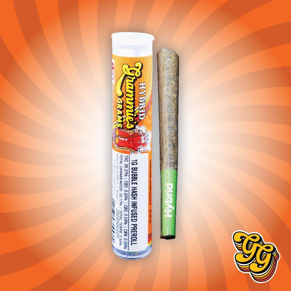 Photograph of product: Grammie's Grams | au chocolat Infused Pre-Roll | Cookies & Cream | 1g