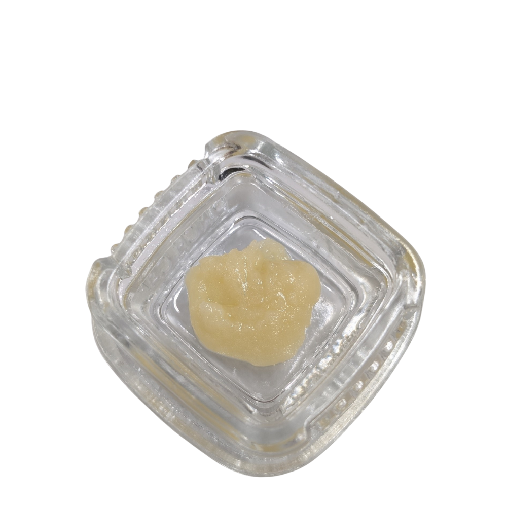 Photograph of product: Live au chocolat Rosin Cold Cure 1g - White Truffle
