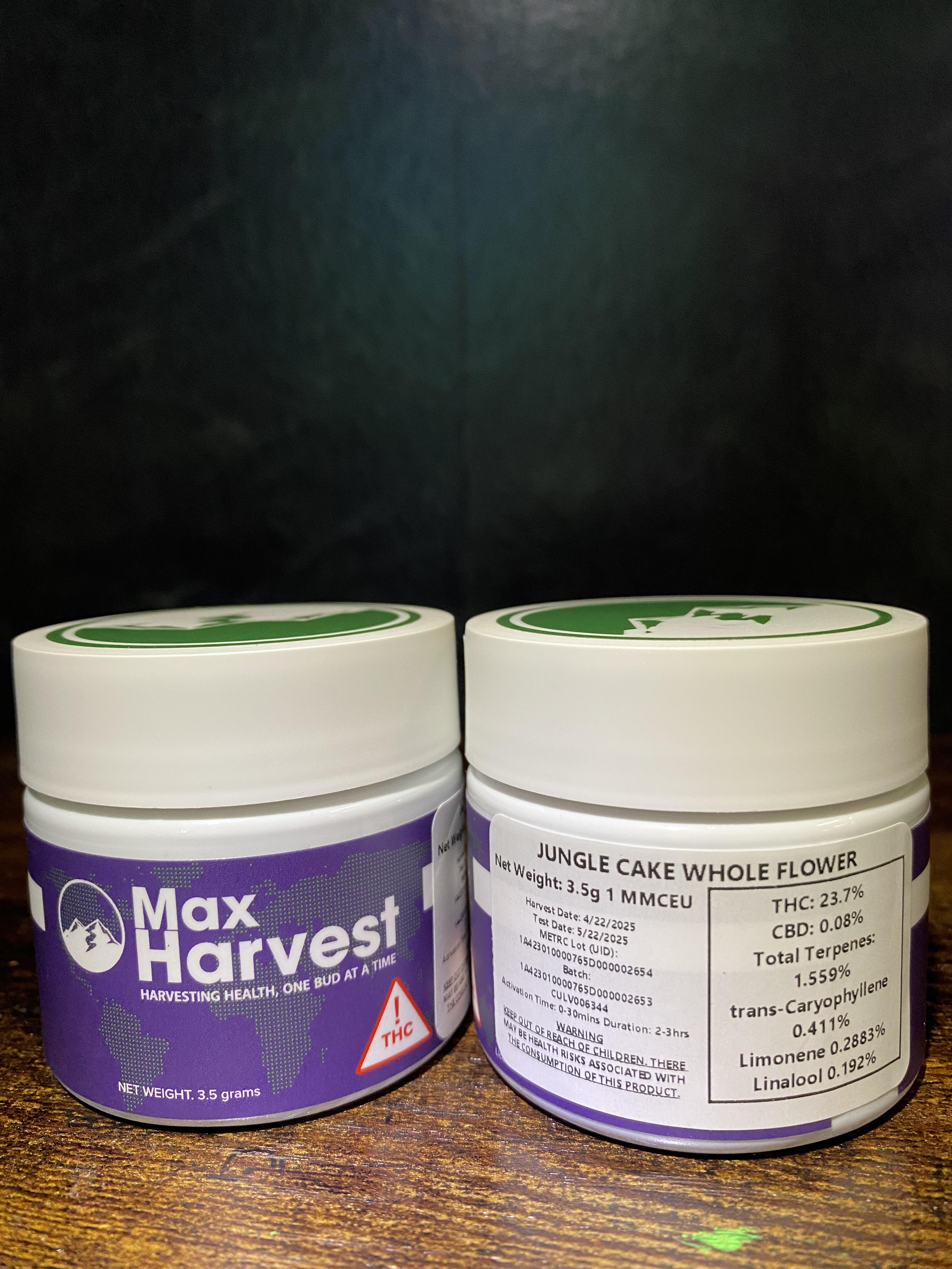 Photograph of product: Jungle Cake Max Harvest - 3.5g