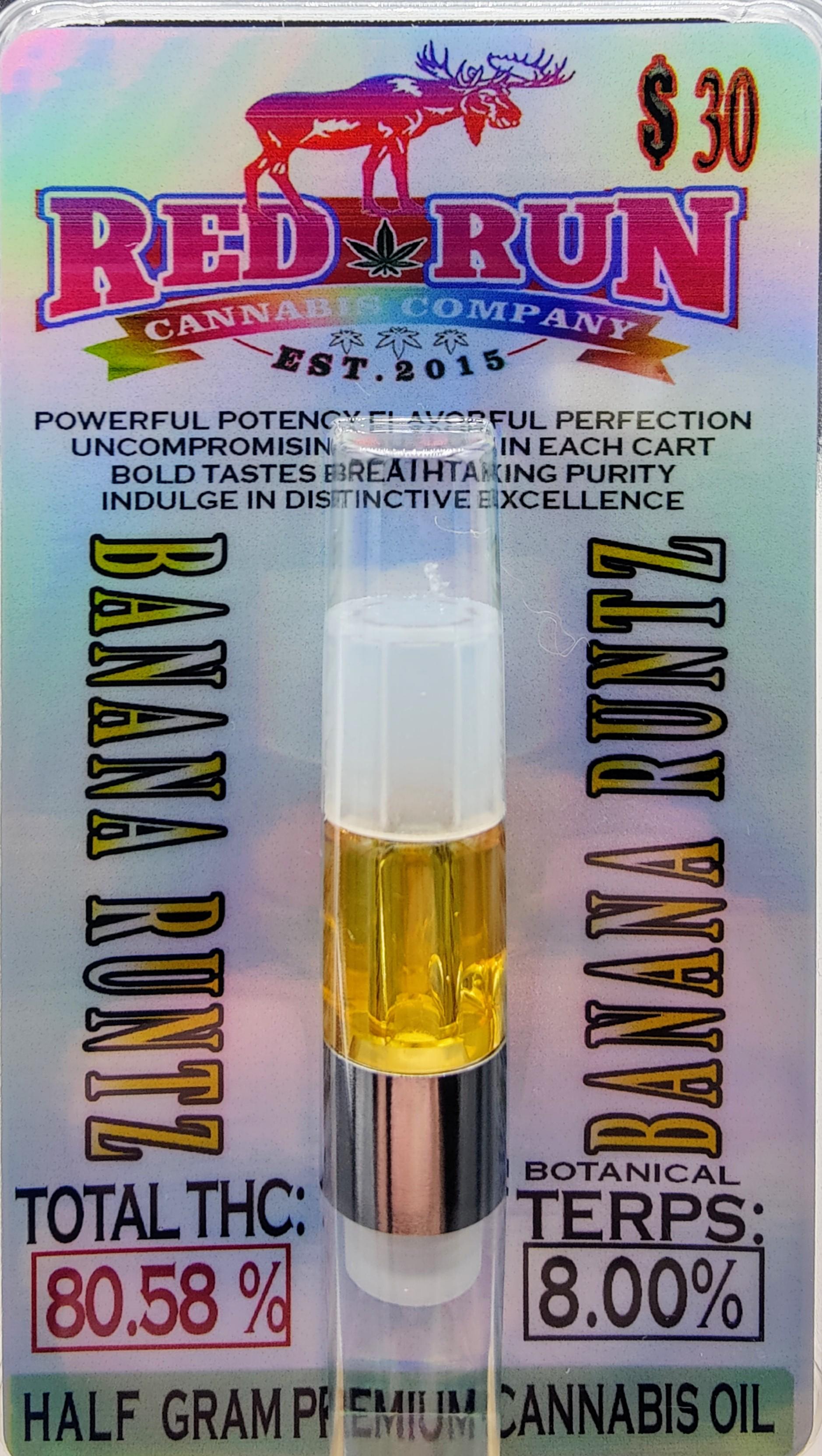 Photograph of product: Banana Runz Cartridge