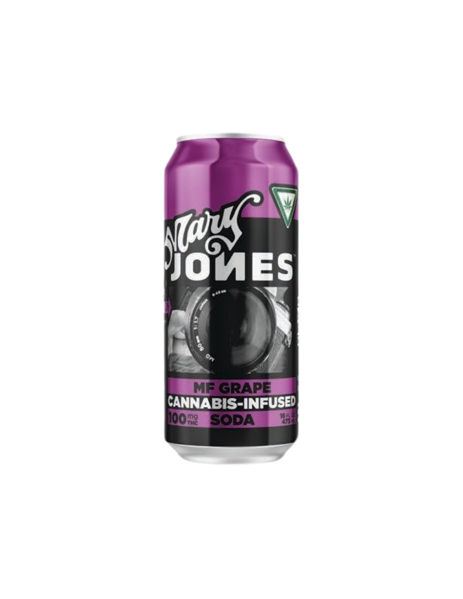 Photograph of product: Grape Infused Soda (16fl Oz) Adult Use