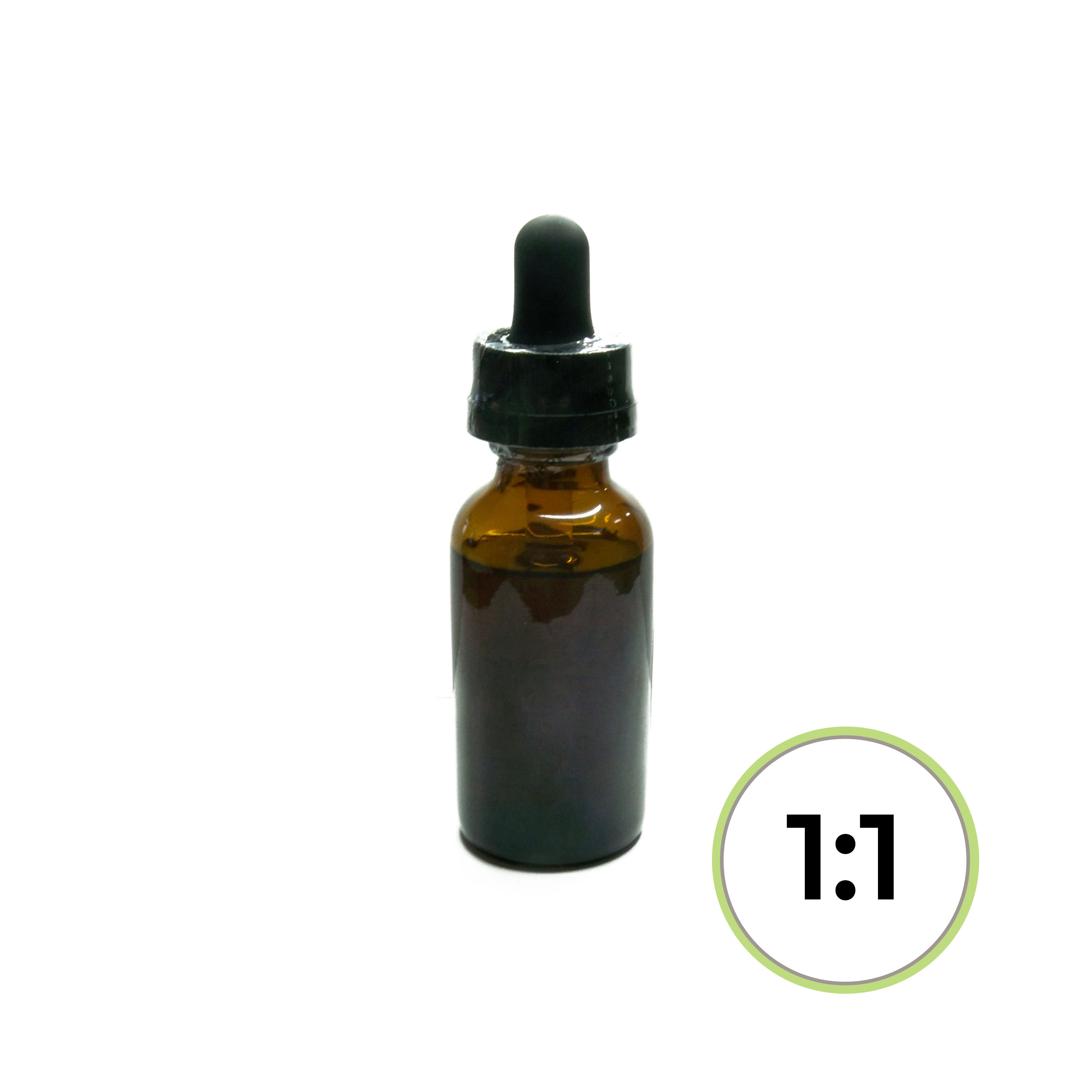 Photograph of product: 20mg/ml 1:1 CBD:TH-oui Tincture 0.5oz