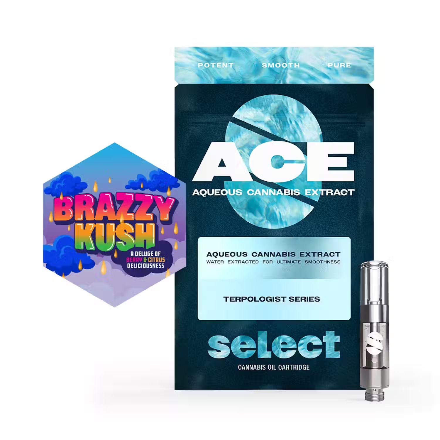 Photograph of product: Brazzy Kush Cartridge - 1g