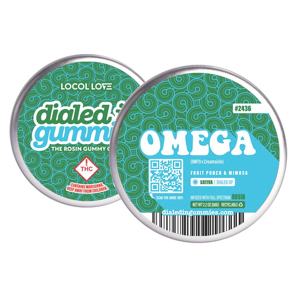 Photograph of product: Dialed In | Gummies | Omega (S)