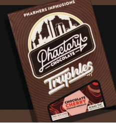 Photograph of product: Pharmers - Truphles - (H) - Cherry Dark Chocolate - 60mg