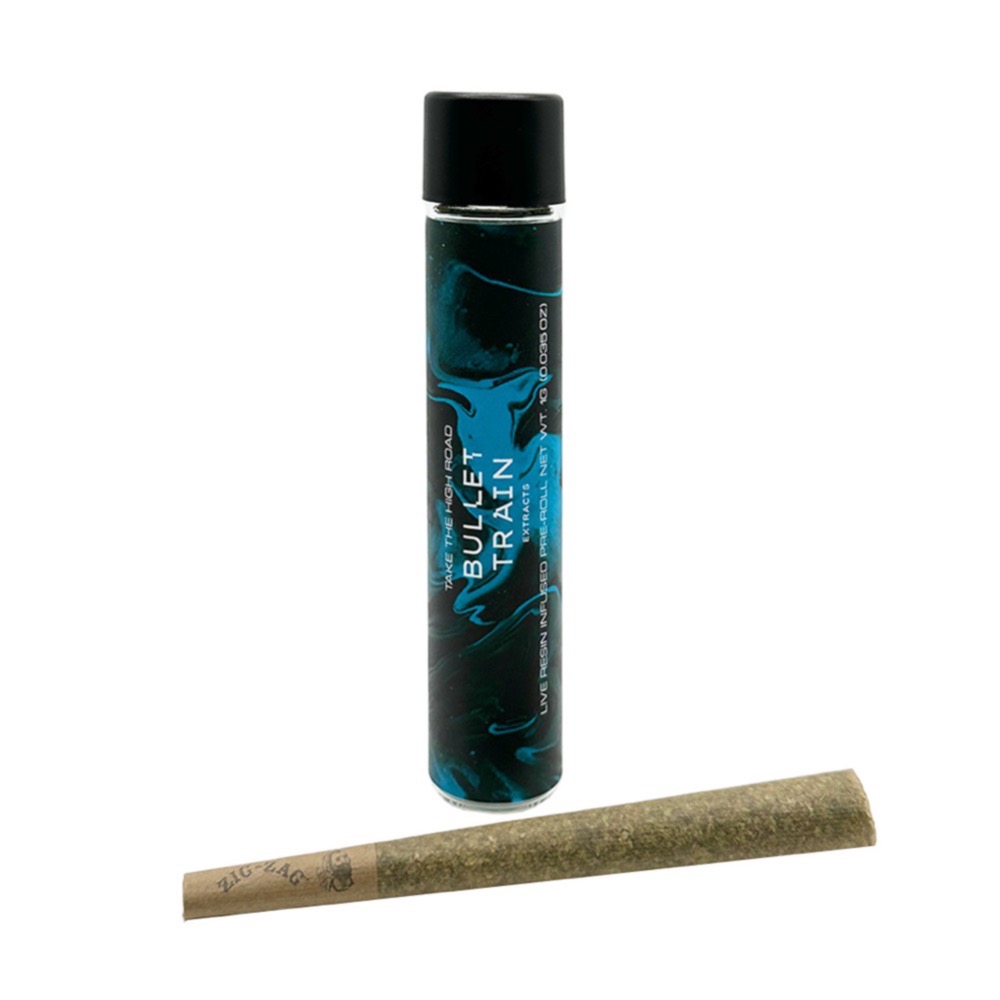 Photograph of product: BULLET TRAIN Joint 1g Infused: Animal Mint Cake