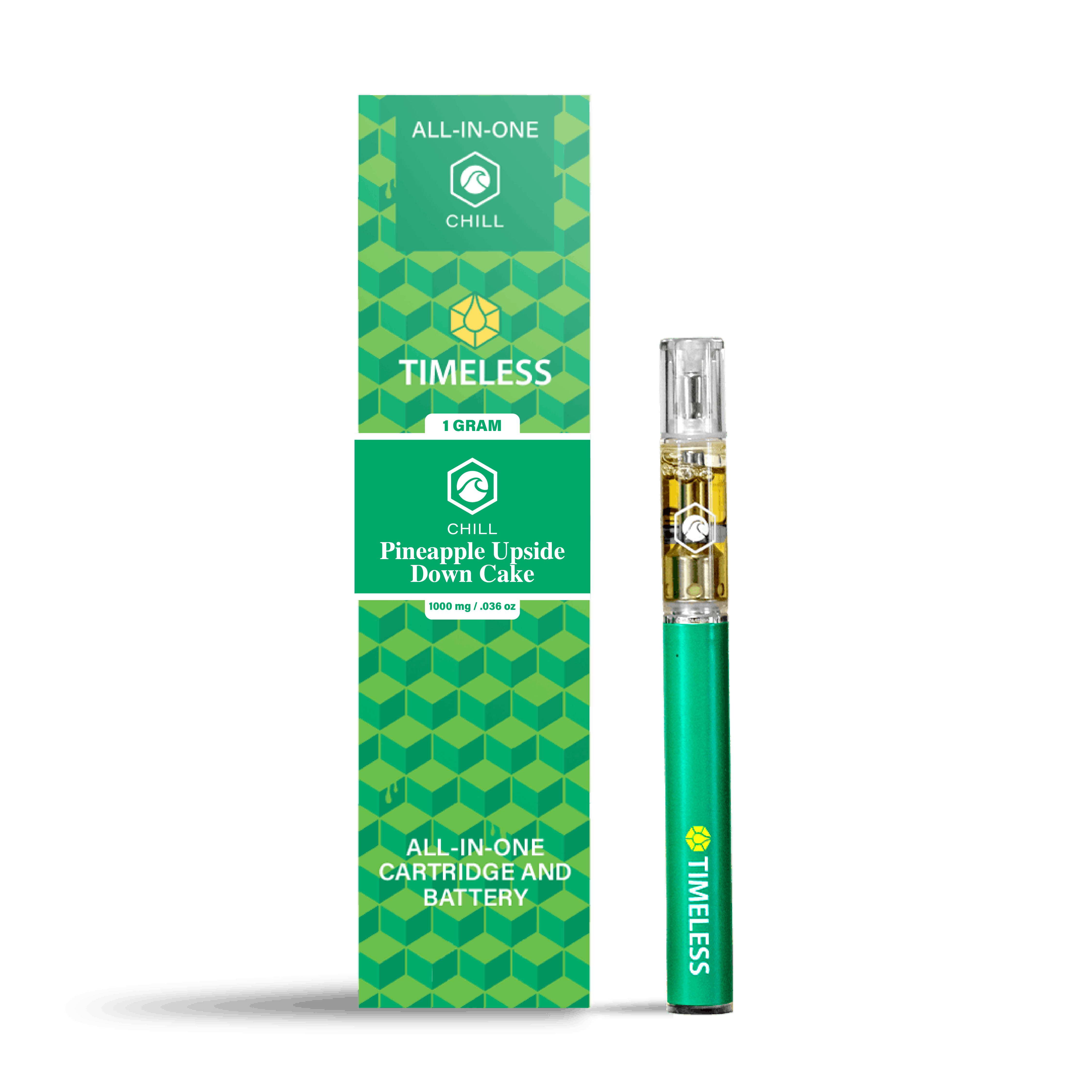 Photograph of product: All-In-One Pineapple Upside Down Cake Chill Cartridge | 1g - 