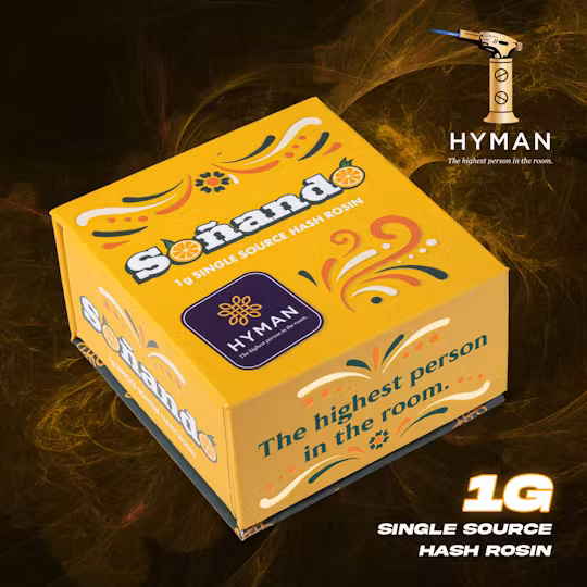 Photograph of product: Hyman Oui'd Live Rosin | Sonando