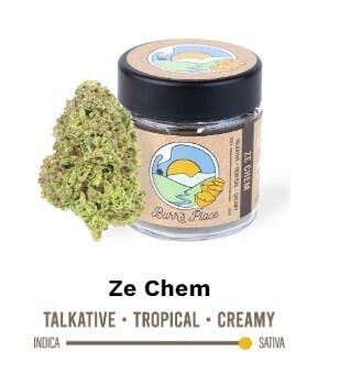 Photograph of product: Burr's Place Ze Chem 1/8 34% PD