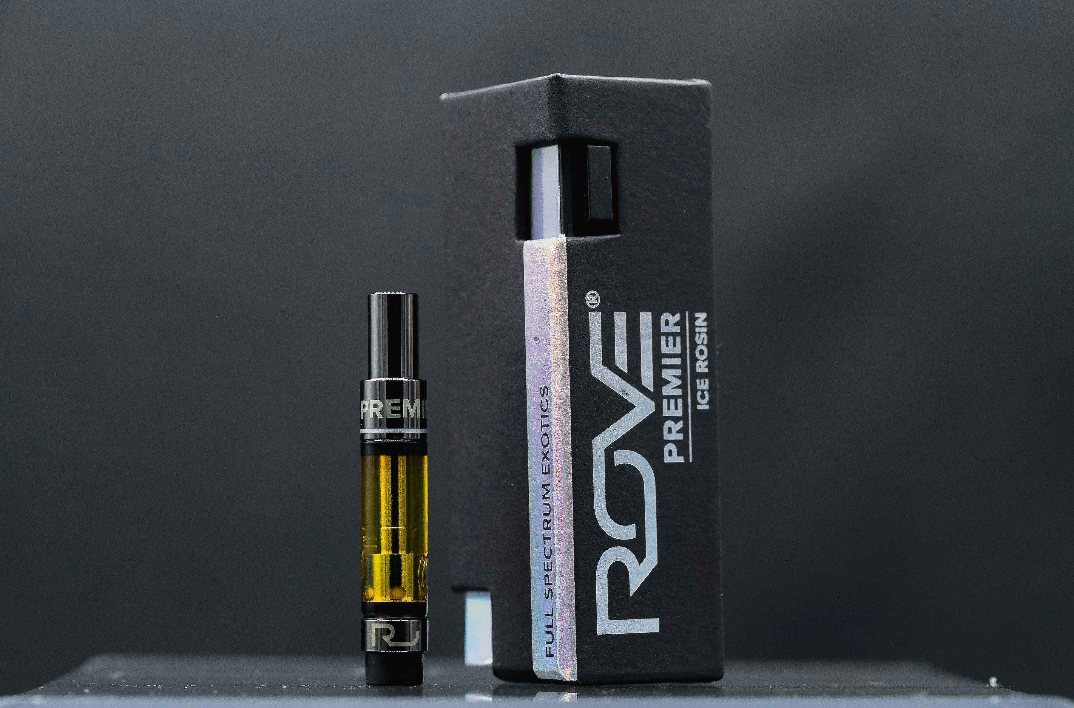 Photograph of product: Rove Sunshine (S) Premier Cured Resin Vape Cartridge 1g