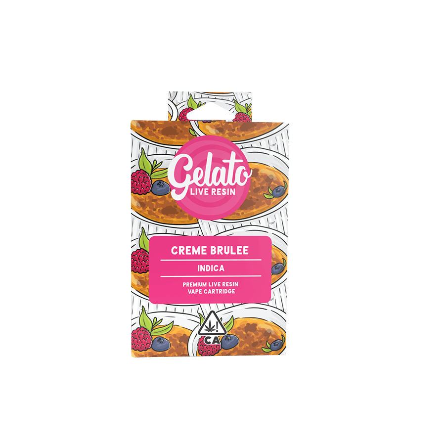 Photograph of product: Gelato - Creme Brulee LR Cart 1g