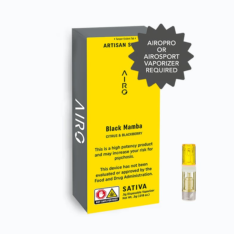 Photograph of product: Black Mamba - 1.0g POD