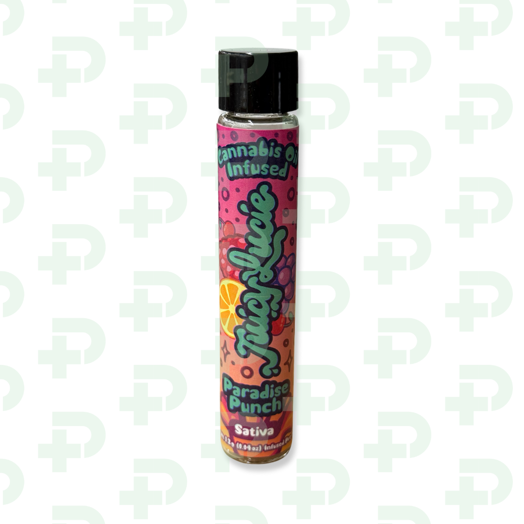 Photograph of product: Juicy Lucie Infused Preroll - Paradise Punch