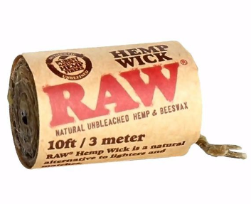 Photograph of product: Raw Hemp Wick   10ft