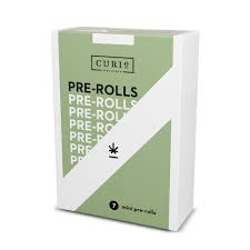 Photograph of product: Curio Wellness Multi-Pack PreRolls 7 x 0.25g - Sour Gorilla