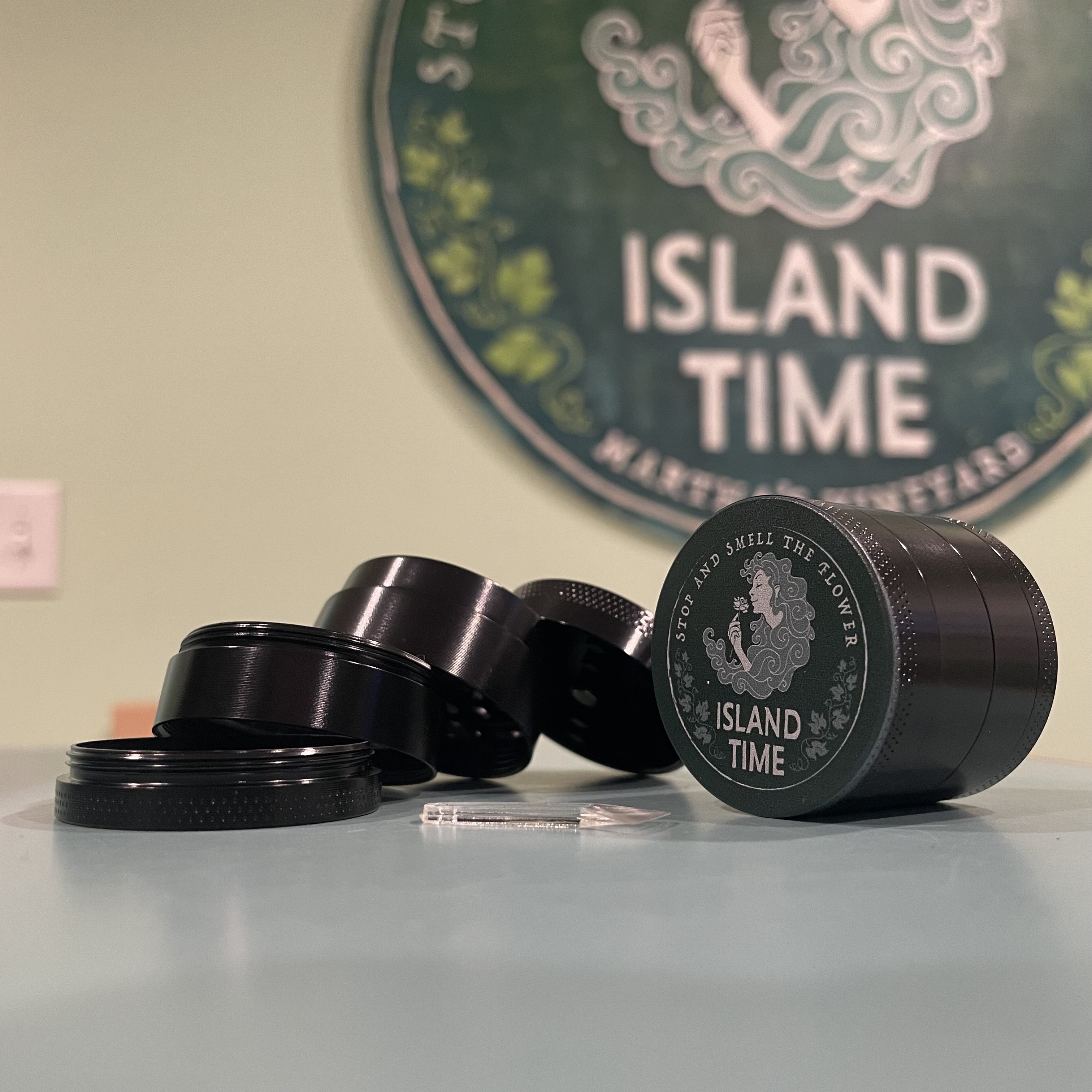 Photograph of product: Island Time Metal Grinder - 4 part, 40mm