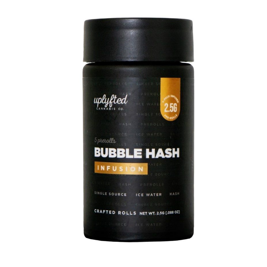 Photograph of product: Uplyfted Canal St. Runtz Bubble au chocolat Infused Pre-Roll 5-Pack | 5 x 0.5g
