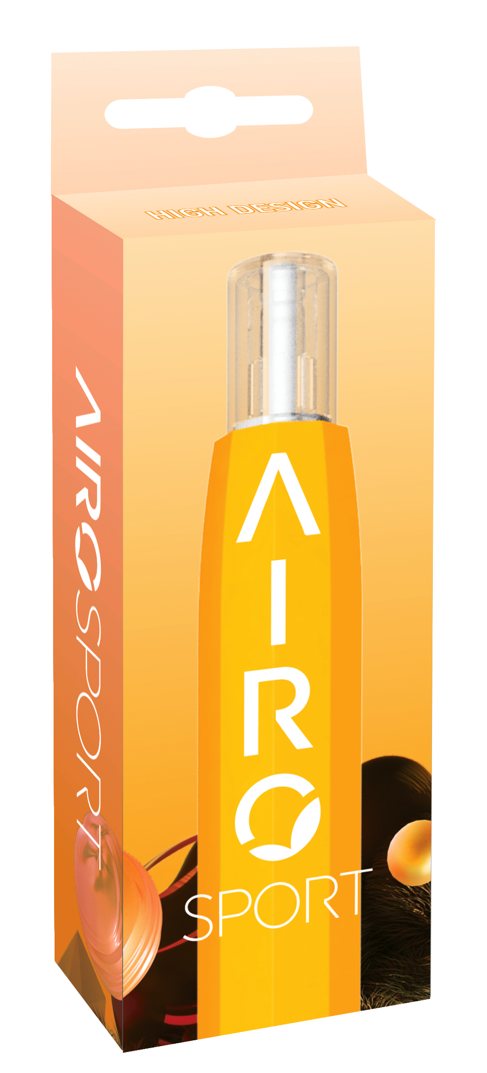 Photograph of product: AiroSport Device | Sunburst Orange