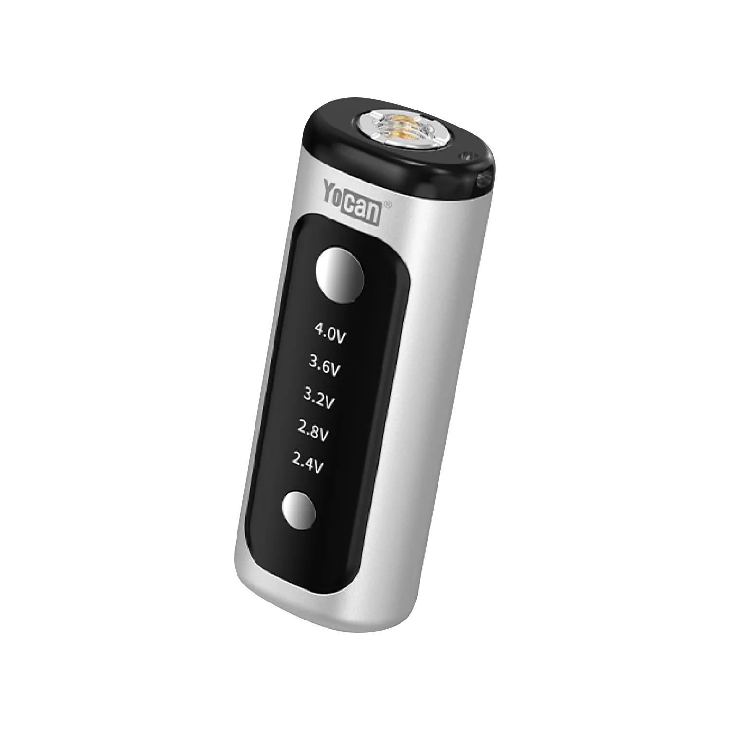 Photograph of product: Yocan Kodo Plus Variable Voltage 510 Vaporizer, Silver