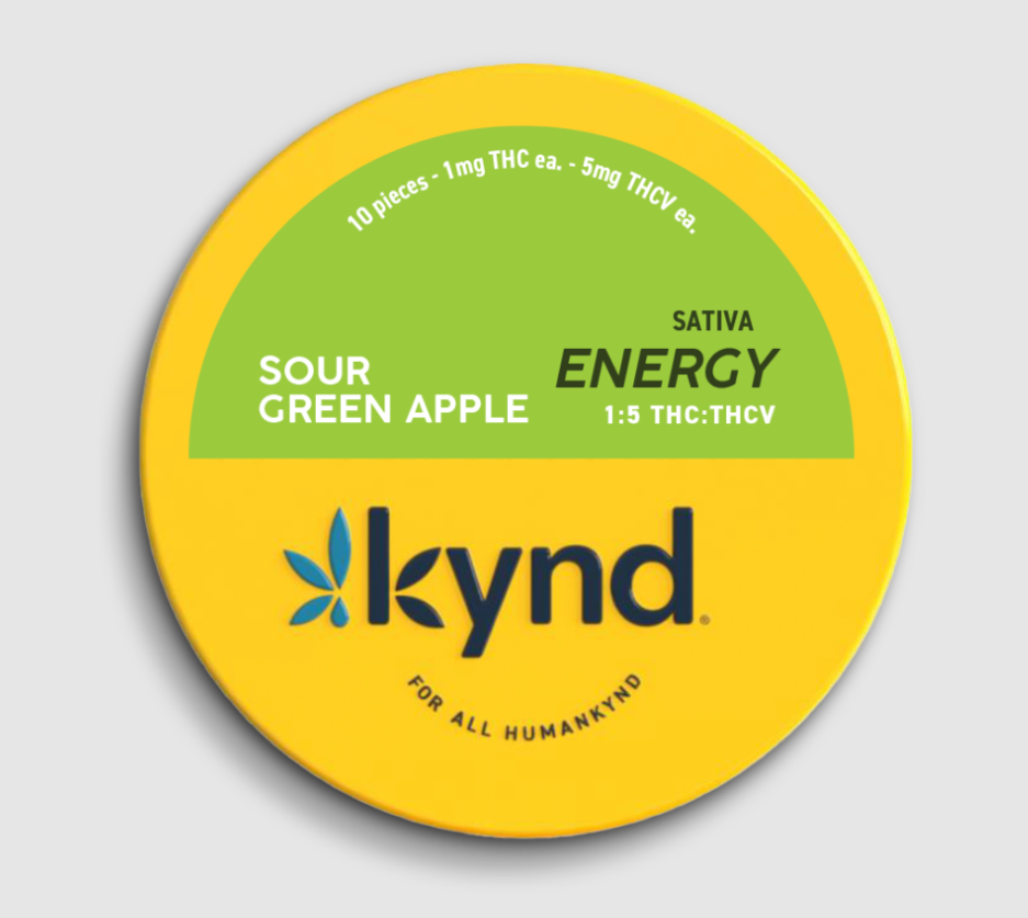 Photograph of product: Sour Green Apple Gummies - 5MG 20PK (TAX INCLUDED)
