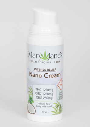Photograph of product: MJM - 1.7oz Nano Cream CBD:TH-oui:CBG