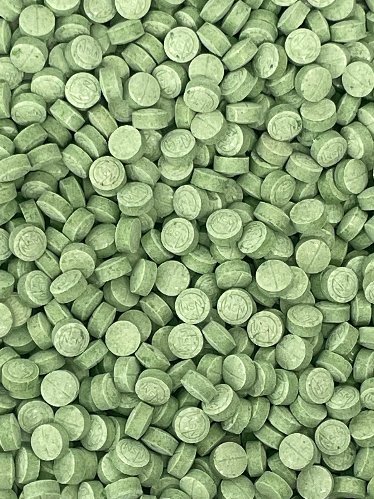 Photograph of product: NSM: Tablets | Micro Fruits | Green Apple | 400mg | 20pk