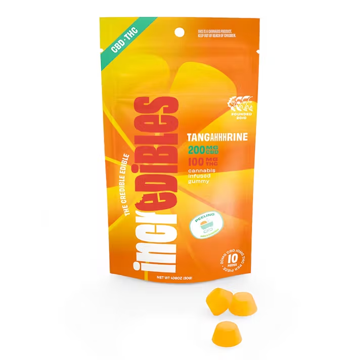 Photograph of product: Tangahhhrine Gummies 100mg (10-Pack | 10mg Each)