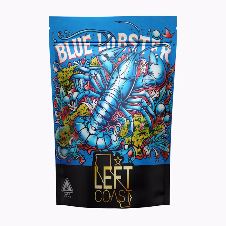 Photograph of product: Blue Lobster [H] Baby Smalls Flower | Left Coast - 3.5g