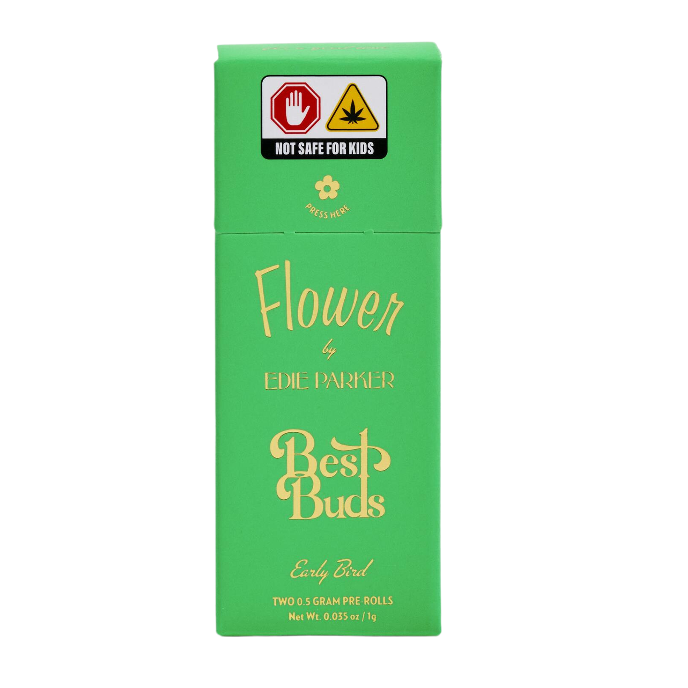 Photograph of product: Edie Parker | Pre-Roll Pack | Early Bird - 2pk | 1.0g