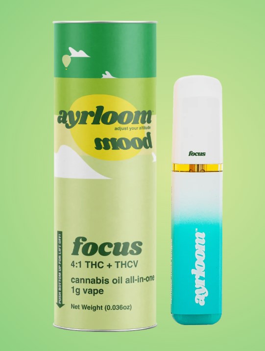 Photograph of product: Ayrloom | Focus | 1g AIO Vape