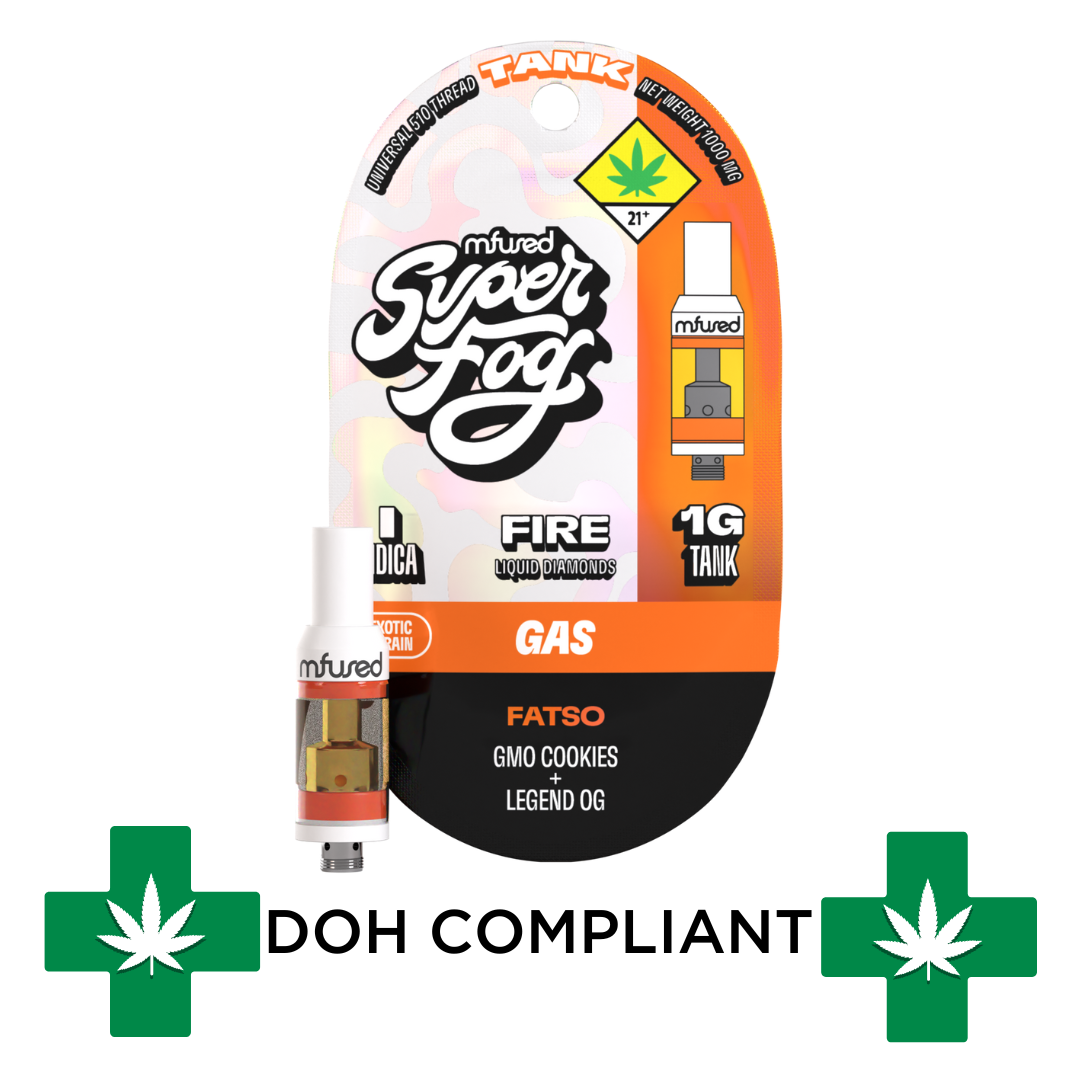 Photograph of product: DOH | Fatso Super Fog Fire Cartridge | 1g