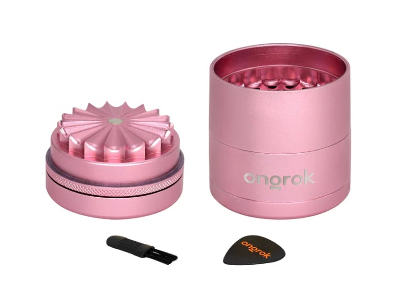 Photograph of product: FLOWER PETAL TOOTHLESS STORAGE GRINDER