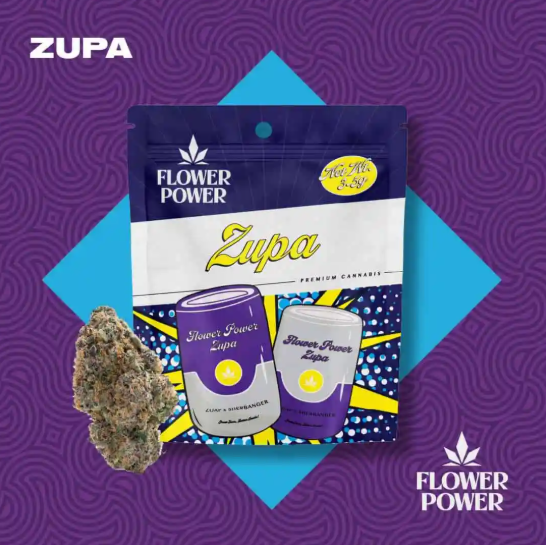 Photograph of product: FLOWER POWER ZUPA PREPACK 3.5G