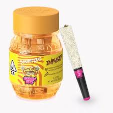 Photograph of product: Bodega Boyz / 2.8G Pre-Roll / Pineapple Kush 4 pk