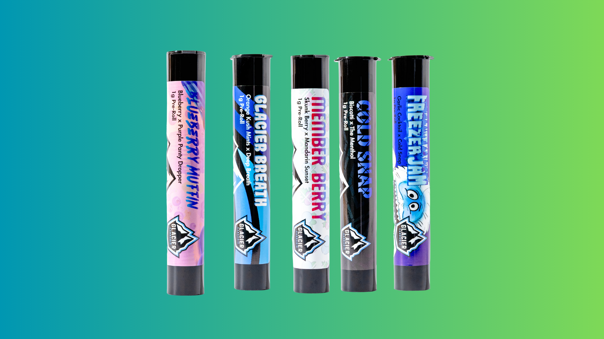 Photograph of product: Glacier Freezer Jam Pre-Roll