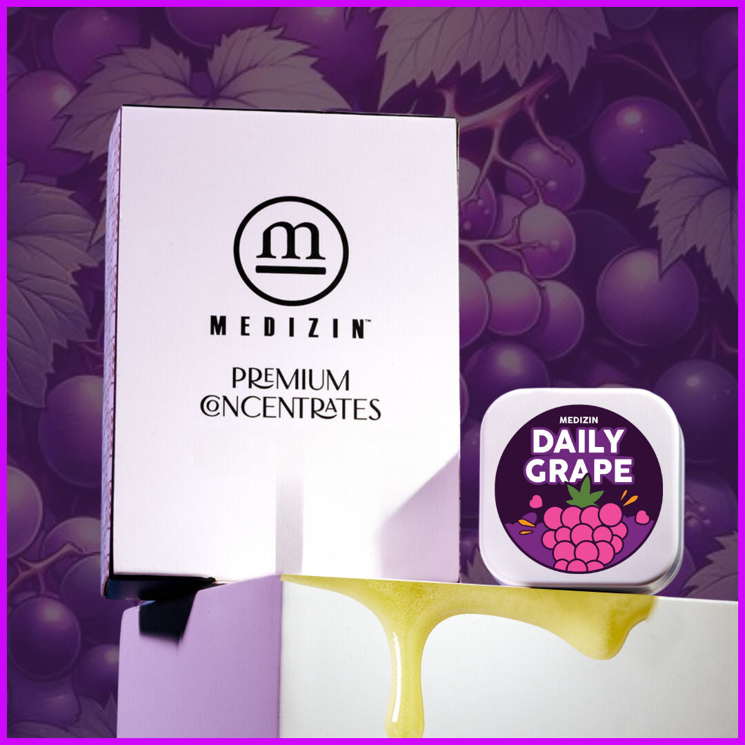 Photograph of product: Daily Grape Live Rosin | 0.5g