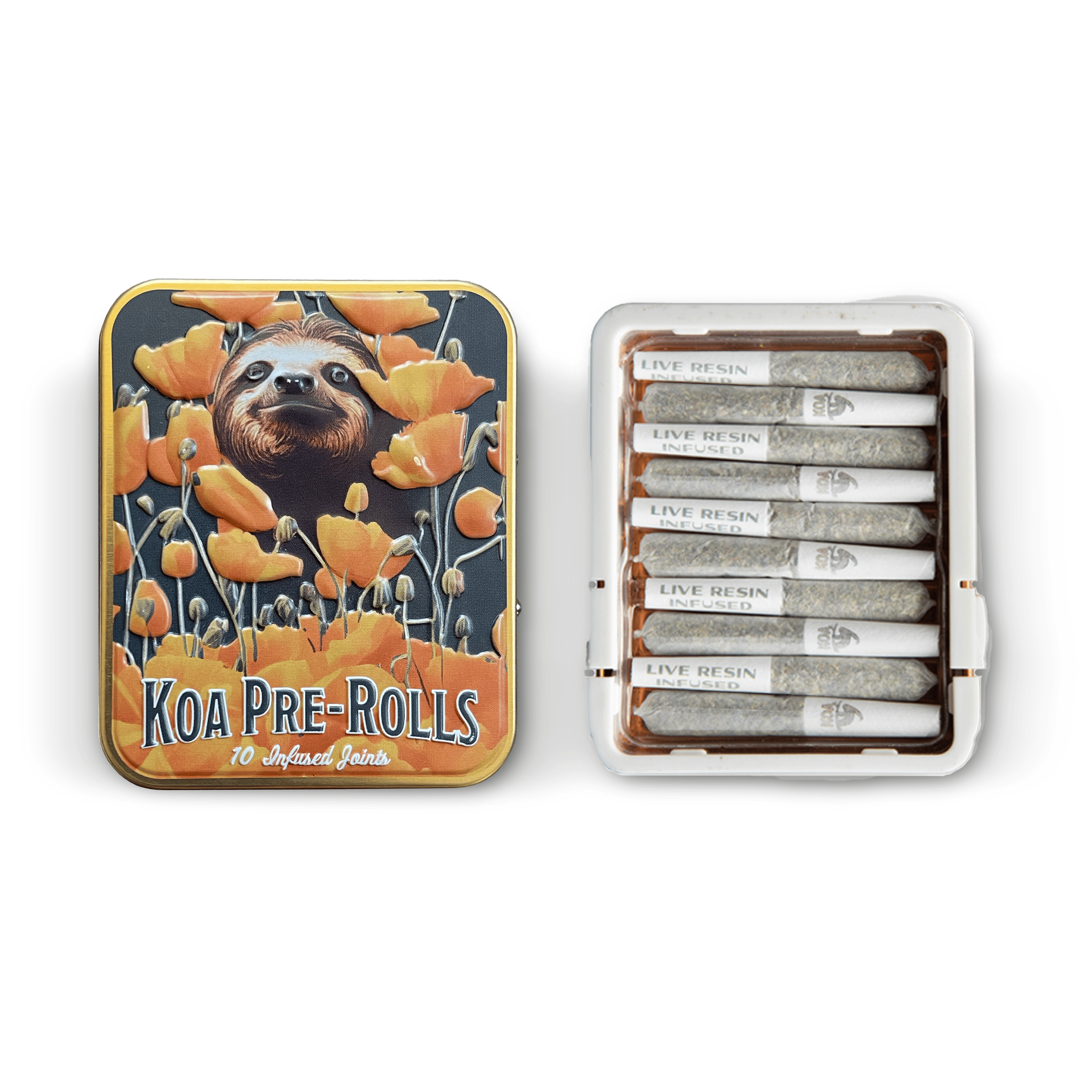 Photograph of product: KOA | RS11 | Live Resin Infused Pre-Roll 10pk