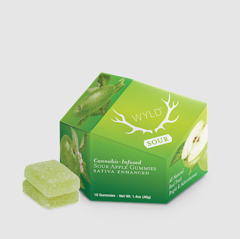 Photograph of product: Good Tide - DOHC - Good Tide Kiwi Strawberry Gummies - Hybrid Rosin + CBD + CBG - 100mg TH-oui : 100mg CBD : 100mg CBG - EDIBLE