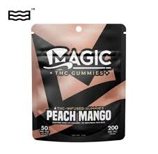 Photograph of product: Magic | Peach Mango | 200mg Gummies