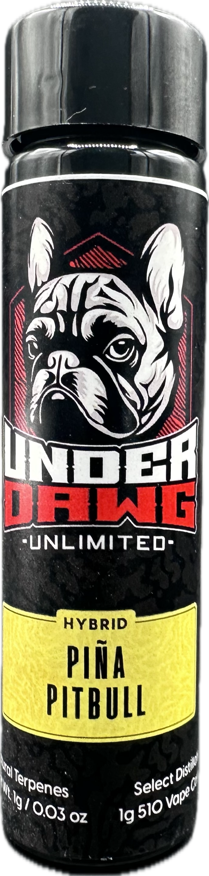 Photograph of product: Under Dawg Pina Pitbull Distillate Cart