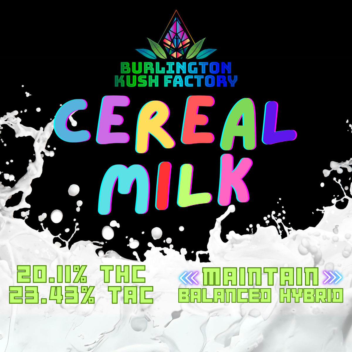 Photograph of product: Cereal Milk- Pre-roll