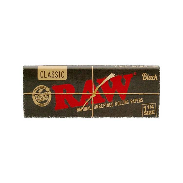 Photograph of product: Raw: Classic Black - 1 1/4 Papers