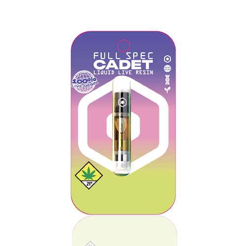 Photograph of product: MACMosa - Cadet Liquid Live Resin- Cartridge - 1g