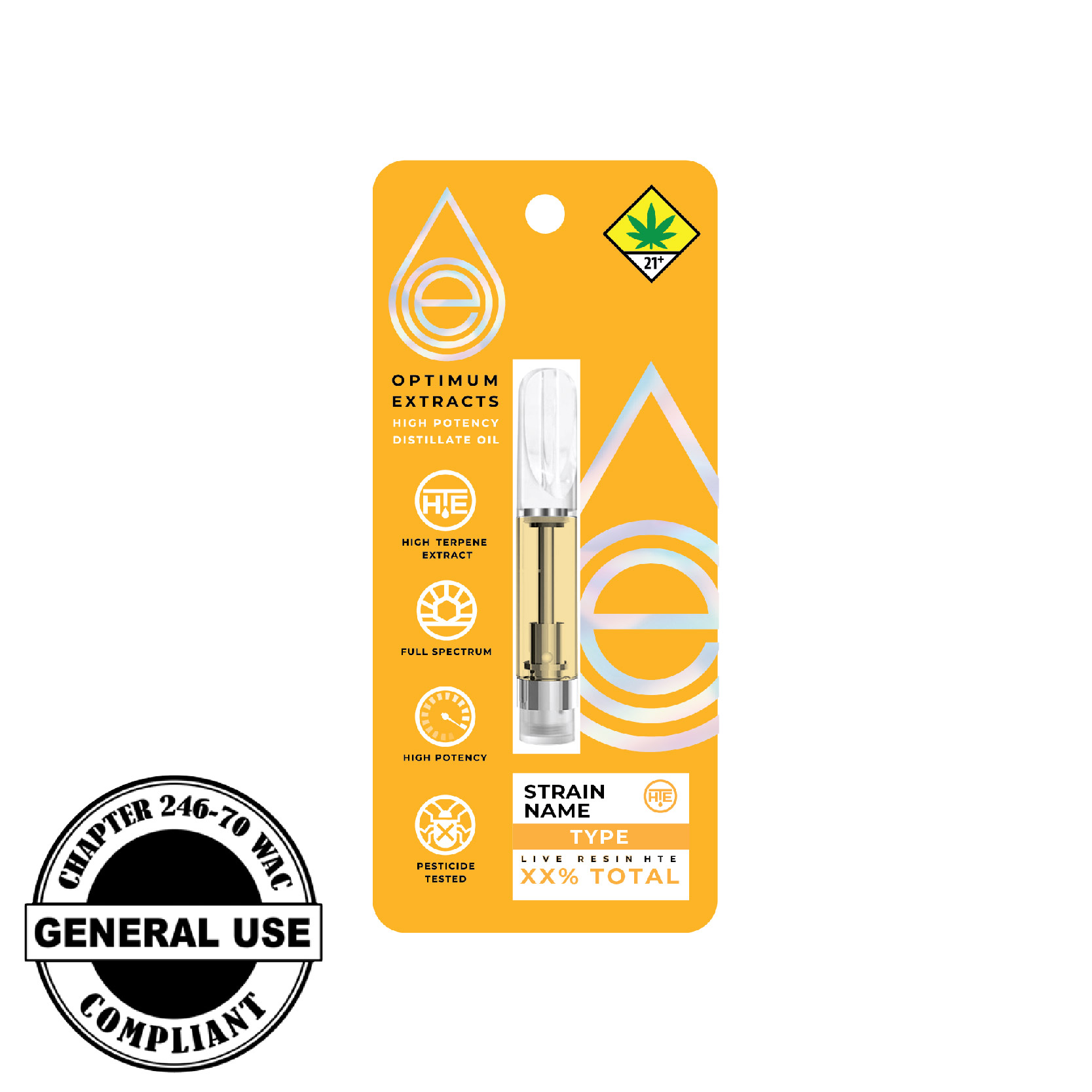 Photograph of product: OPTIMUM Cart, LIVE RESIN Durban Dream