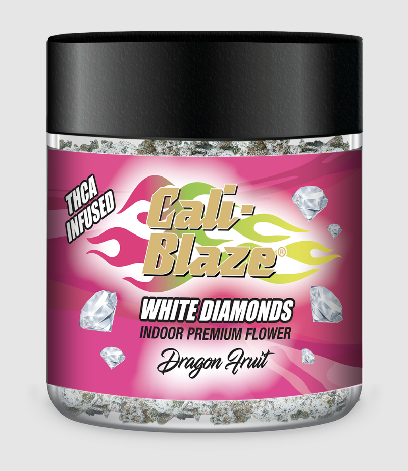 Photograph of product: Infused Flower | White Diamonds | Dragonfruit | 3.5g